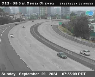 SB 5 at Cesar E Chaves Prkwy