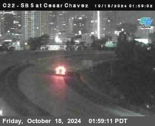 SB 5 at Cesar E Chaves Prkwy