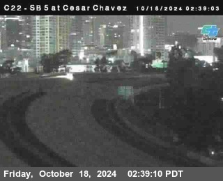 SB 5 at Cesar E Chaves Prkwy