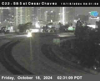 SB 5 at Cesar E Chaves Prkwy