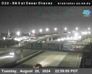 SB 5 at Cesar E Chaves Prkwy