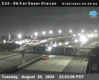 SB 5 at Cesar E Chaves Prkwy