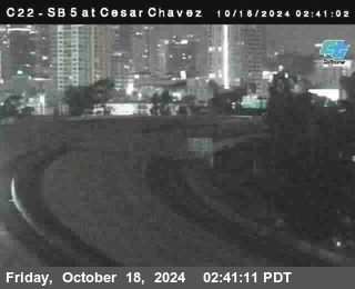 SB 5 at Cesar E Chaves Prkwy