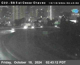 SB 5 at Cesar E Chaves Prkwy