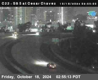 SB 5 at Cesar E Chaves Prkwy