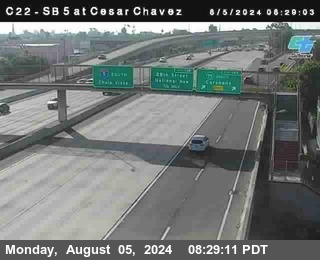 SB 5 at Cesar E Chaves Prkwy