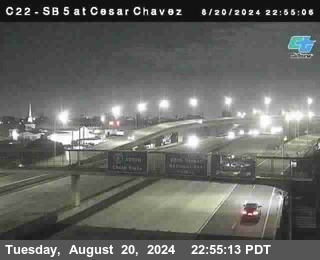 SB 5 at Cesar E Chaves Prkwy