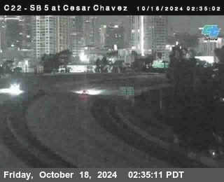 SB 5 at Cesar E Chaves Prkwy