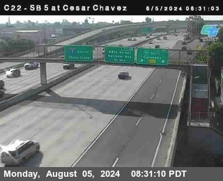 SB 5 at Cesar E Chaves Prkwy