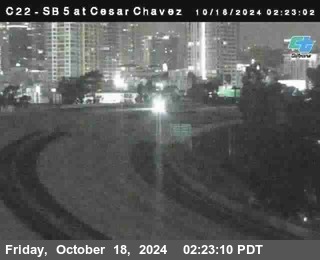 SB 5 at Cesar E Chaves Prkwy