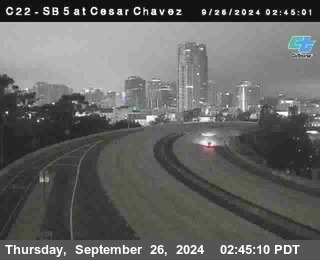 SB 5 at Cesar E Chaves Prkwy