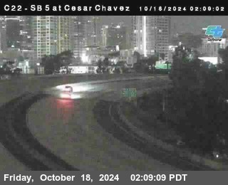 SB 5 at Cesar E Chaves Prkwy