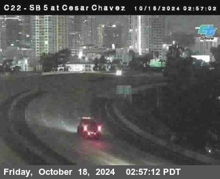 SB 5 at Cesar E Chaves Prkwy