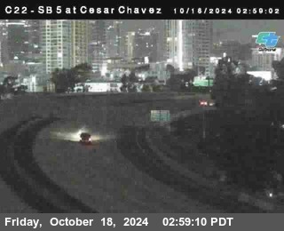 SB 5 at Cesar E Chaves Prkwy