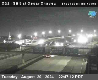 SB 5 at Cesar E Chaves Prkwy