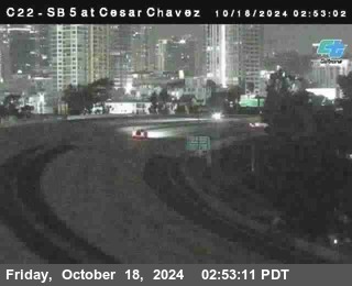 SB 5 at Cesar E Chaves Prkwy