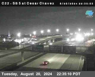 SB 5 at Cesar E Chaves Prkwy