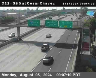 SB 5 at Cesar E Chaves Prkwy