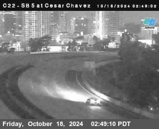 SB 5 at Cesar E Chaves Prkwy