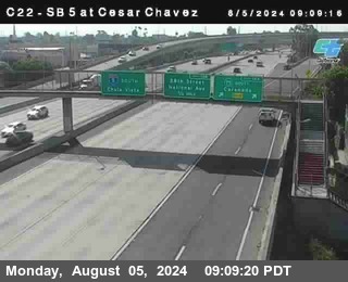 SB 5 at Cesar E Chaves Prkwy