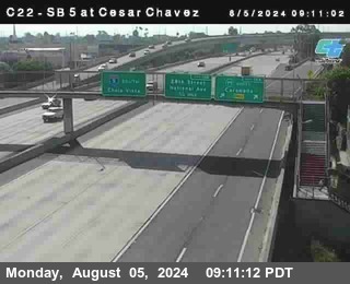 SB 5 at Cesar E Chaves Prkwy