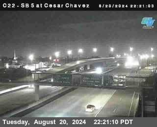 SB 5 at Cesar E Chaves Prkwy