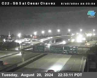 SB 5 at Cesar E Chaves Prkwy