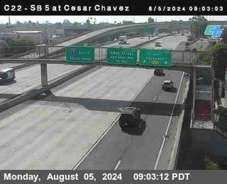 SB 5 at Cesar E Chaves Prkwy