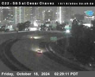 SB 5 at Cesar E Chaves Prkwy