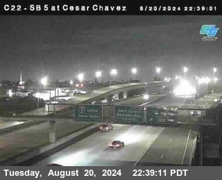 SB 5 at Cesar E Chaves Prkwy