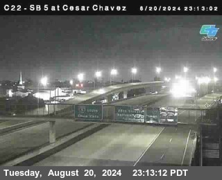 SB 5 at Cesar E Chaves Prkwy