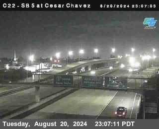 SB 5 at Cesar E Chaves Prkwy