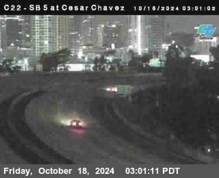 SB 5 at Cesar E Chaves Prkwy