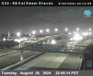 SB 5 at Cesar E Chaves Prkwy