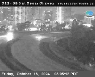 SB 5 at Cesar E Chaves Prkwy