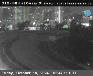 SB 5 at Cesar E Chaves Prkwy