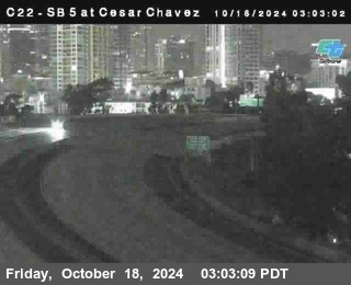 SB 5 at Cesar E Chaves Prkwy