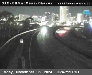 SB 5 at Cesar E Chaves Prkwy