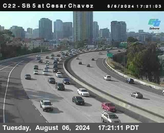 SB 5 at Cesar E Chaves Prkwy