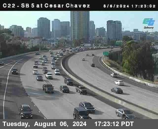 SB 5 at Cesar E Chaves Prkwy