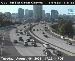 SB 5 at Cesar E Chaves Prkwy