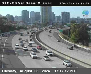 SB 5 at Cesar E Chaves Prkwy