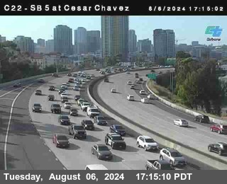 SB 5 at Cesar E Chaves Prkwy