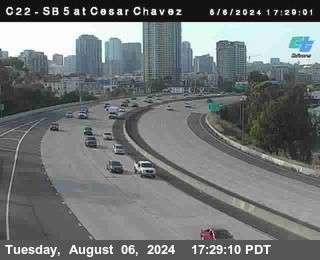 SB 5 at Cesar E Chaves Prkwy