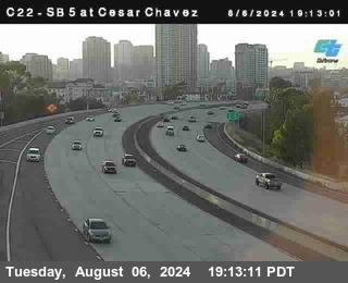 SB 5 at Cesar E Chaves Prkwy