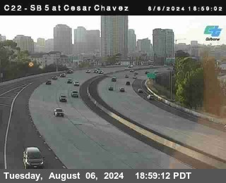 SB 5 at Cesar E Chaves Prkwy