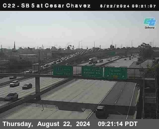 SB 5 at Cesar E Chaves Prkwy