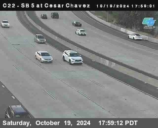 SB 5 at Cesar E Chaves Prkwy