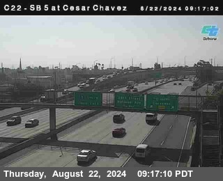 SB 5 at Cesar E Chaves Prkwy