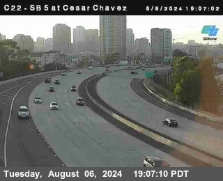 SB 5 at Cesar E Chaves Prkwy